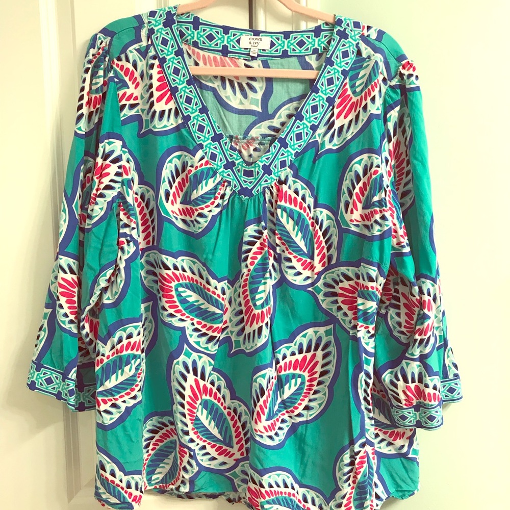 Crown & Ivy plus size top